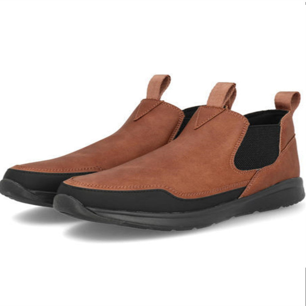 Japanese single women s shoes single boots casual Chelsea sports short boots waterproof non slip lightweight thick soled women s boots for autumn and winter image 36
