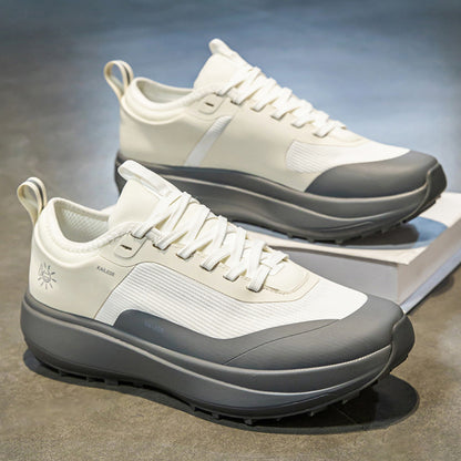 Men s shoes 2025 new summer casual versatile breathable explosive fashion anti slip thick sole height increasing dad shoes image 43