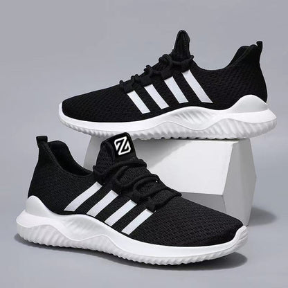 Men s shoes 2025 new summer casual versatile breathable explosive fashion anti slip thick sole height increasing dad shoes image 63