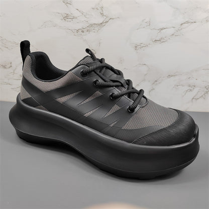 European Station Thick soled Trendy Brand Men s Shoes Sports Leisure Versatile Breathable Lightweight Running Shoes Comfortable Height Raising Dad s Shoes for Men