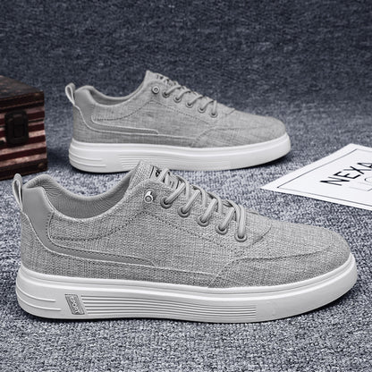 Old Beijing Cloth Shoes 2025 Summer Breathable Soft soled Work Shoes for Men Retro Lightweight Casual Board Shoes for Men image 7