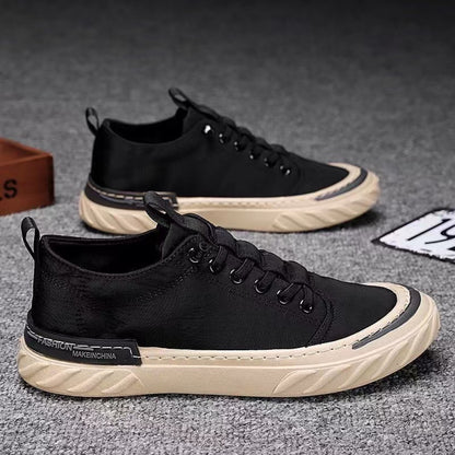 Old Beijing Cloth Shoes 2025 Summer Breathable Soft soled Work Shoes for Men Retro Lightweight Casual Board Shoes for Men image 46