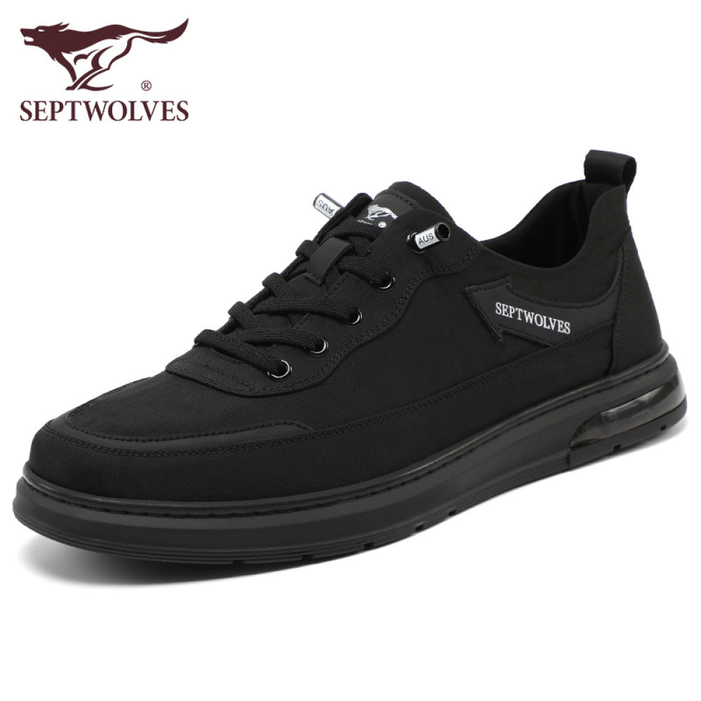 Septwolves men s canvas shoes summer new casual flat shoes men s low top lazy cloth shoes men s breathable sneakers image 77