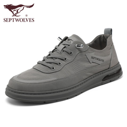 Septwolves men s canvas shoes summer new casual flat shoes men s low top lazy cloth shoes men s breathable sneakers