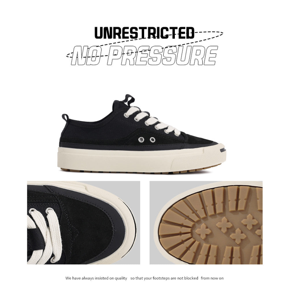 Kaikouxiao canvas shoes low top men s Japanese retro casual shoes versatile Korean version of Hong Kong style street summer trendy shoes for men image 16
