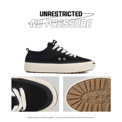 Kaikouxiao canvas shoes low top men s Japanese retro casual shoes versatile Korean version of Hong Kong style street summer trendy shoes for men image 16