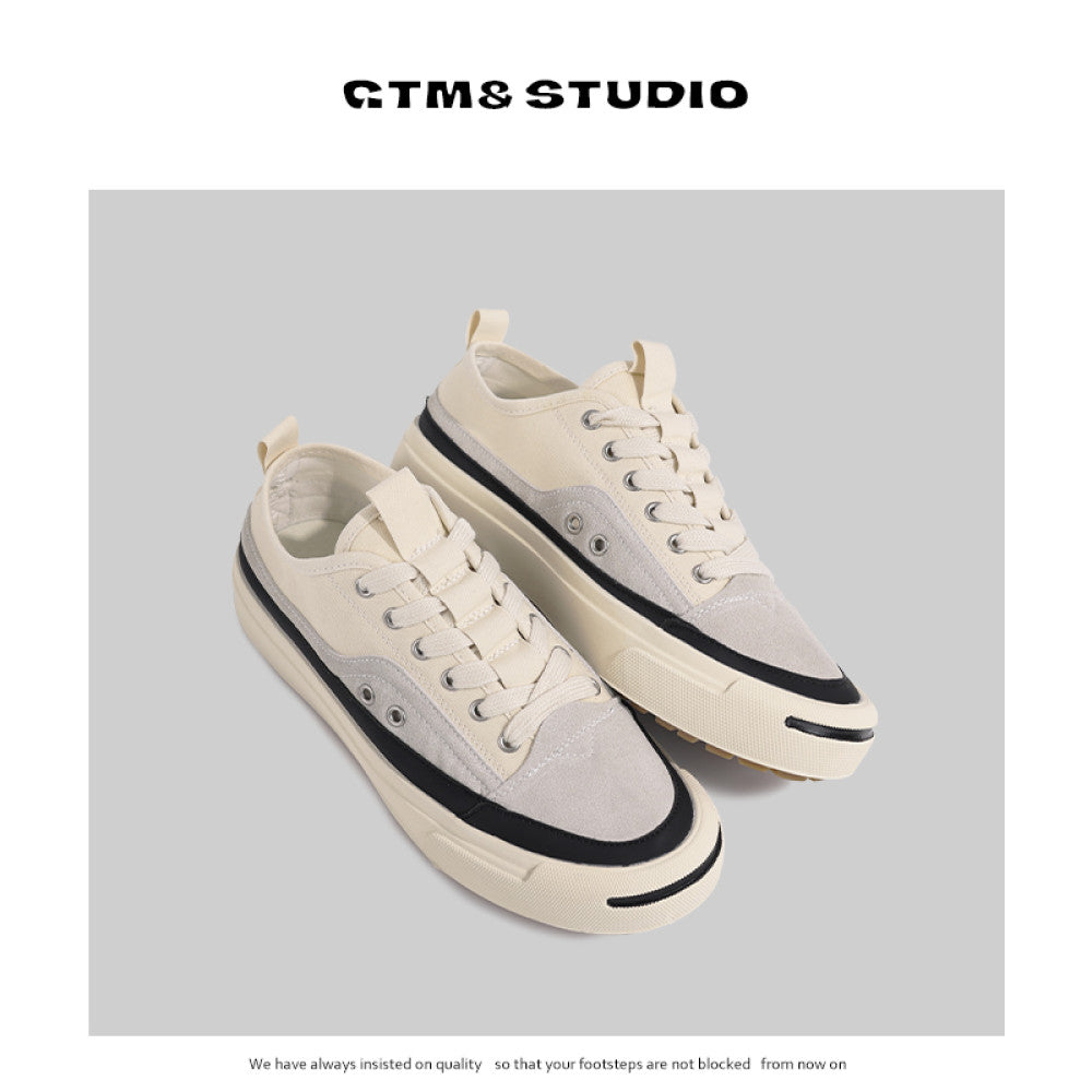 Kaikouxiao canvas shoes low top men s Japanese retro casual shoes versatile Korean version of Hong Kong style street summer trendy shoes for men image 17