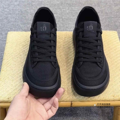 Lycra mesh men s shoes 2025 new breathable thin style quick drying low cut trendy sports and leisure spring and summer board shoes for men image 3