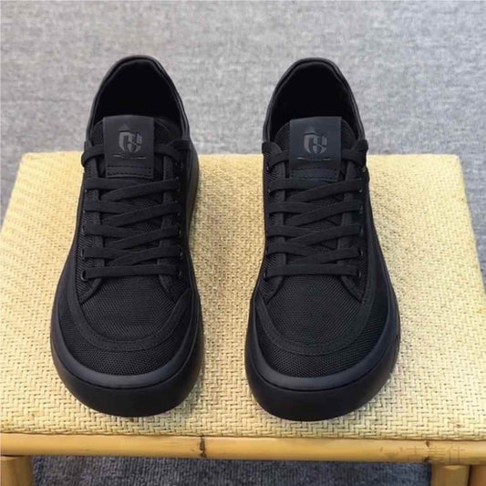 Lycra mesh men s shoes 2025 new breathable thin style quick drying low cut trendy sports and leisure spring and summer board shoes for men