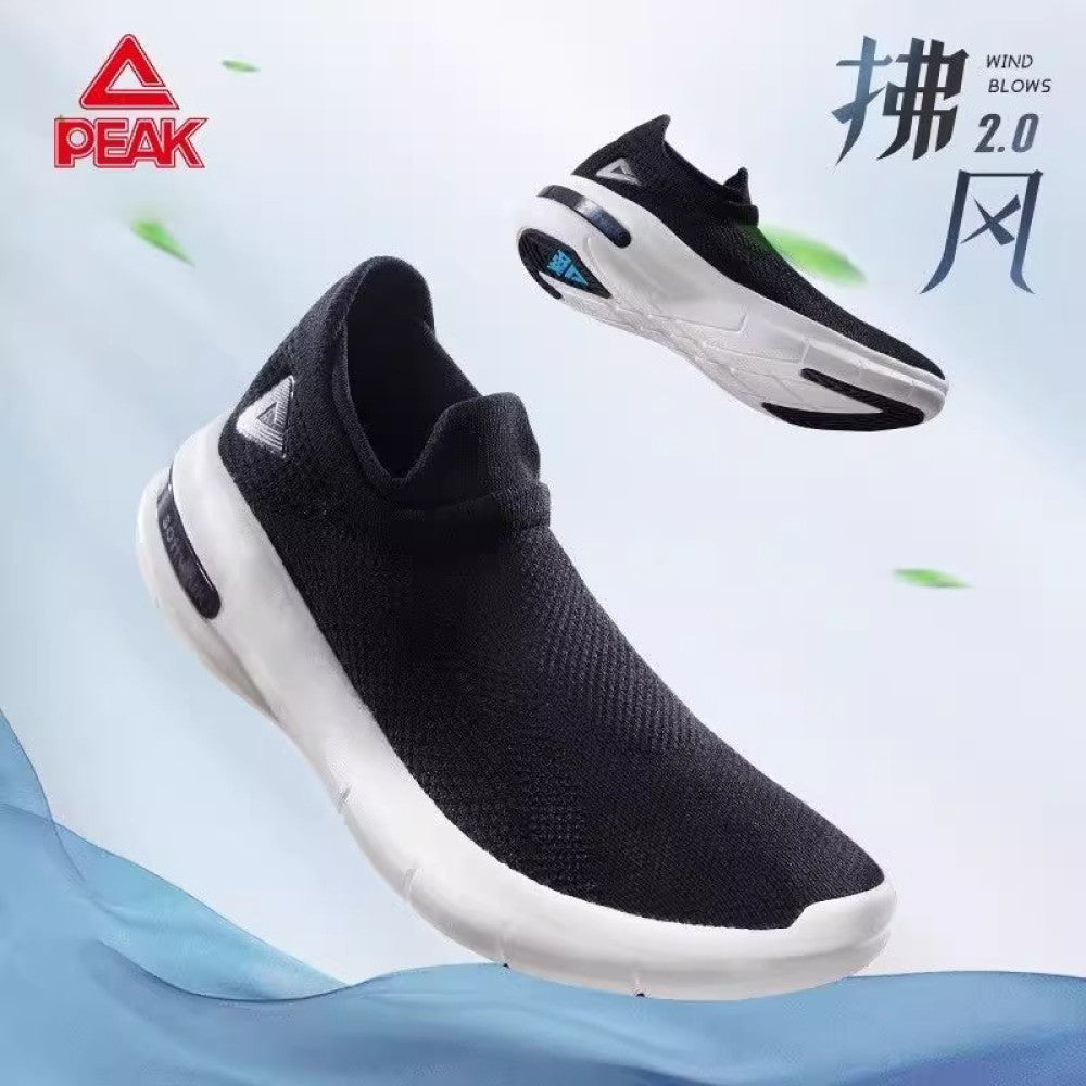 Peak Breeze 2 0 Casual Shoes 2025 Spring Summer New Men s and Women s Slip On Lightweight Walking Shoes Soft Sole Sports Shoes image 55