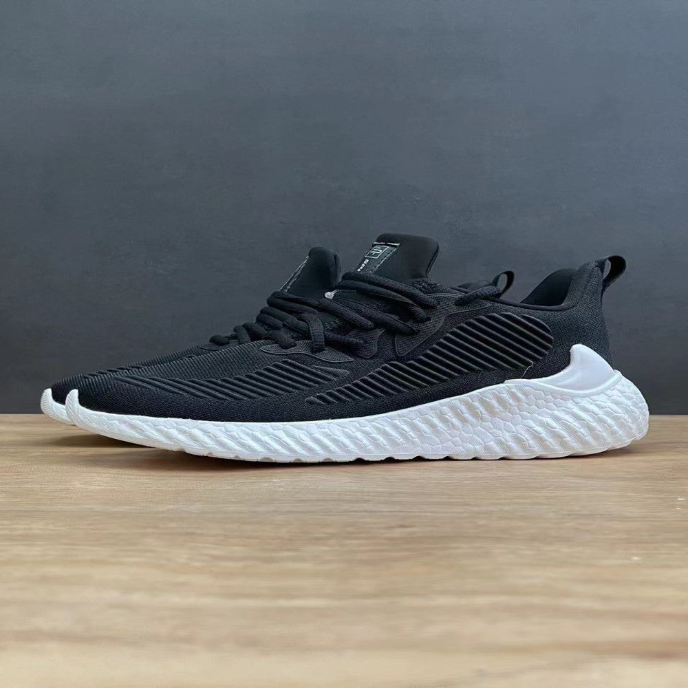 Women s Little Coconut Summer Thin Black and White Women s Shoes Flyknit Mesh Casual Running Shoes Men s Breathable Sports Mesh Shoes image 1