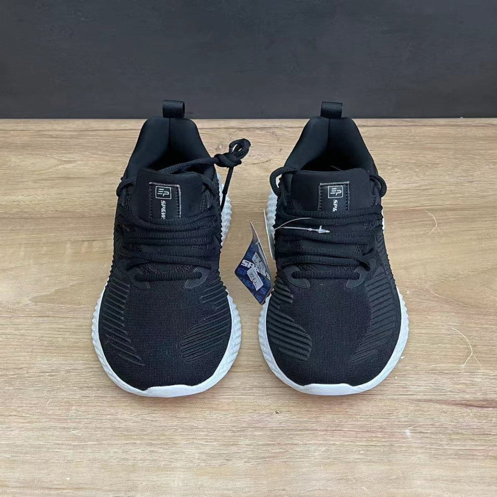Women s Little Coconut Summer Thin Black and White Women s Shoes Flyknit Mesh Casual Running Shoes Men s Breathable Sports Mesh Shoes image 3