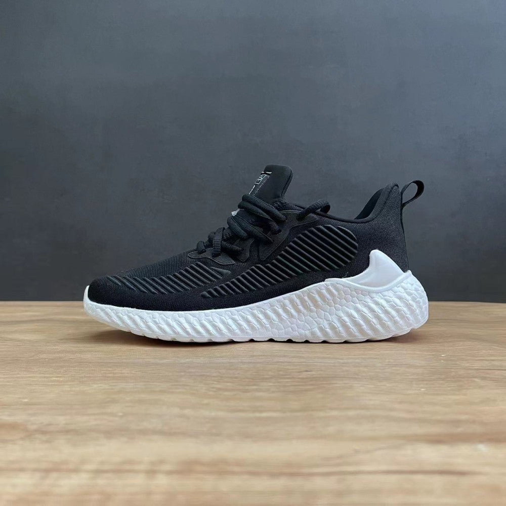 Women s Little Coconut Summer Thin Black and White Women s Shoes Flyknit Mesh Casual Running Shoes Men s Breathable Sports Mesh Shoes image 6