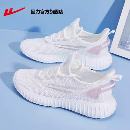 Warrior official authentic shoes women s shoes 2025 spring and summer new mesh shoes women s breathable mesh shoes thin sports shoes women image 5