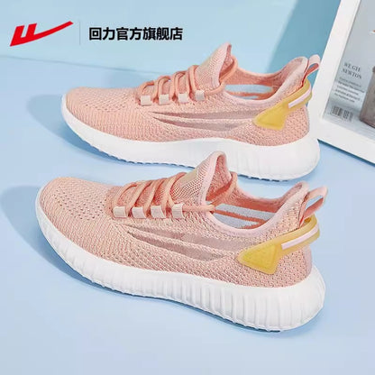 Warrior official authentic shoes women s shoes 2025 spring and summer new mesh shoes women s breathable mesh shoes thin sports shoes women