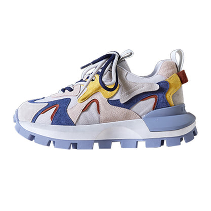 Little waist thick soled waffle Forrest Gump shoes for women 2025 new autumn popular super hot sports and leisure versatile dad shoes image 46