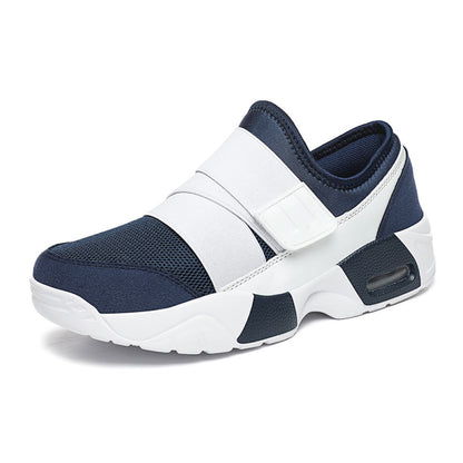 New sports shoes for women Le Fu shoes lightweight and versatile black running shoes comfortable thick soled casual shoes mesh single shoes image 32