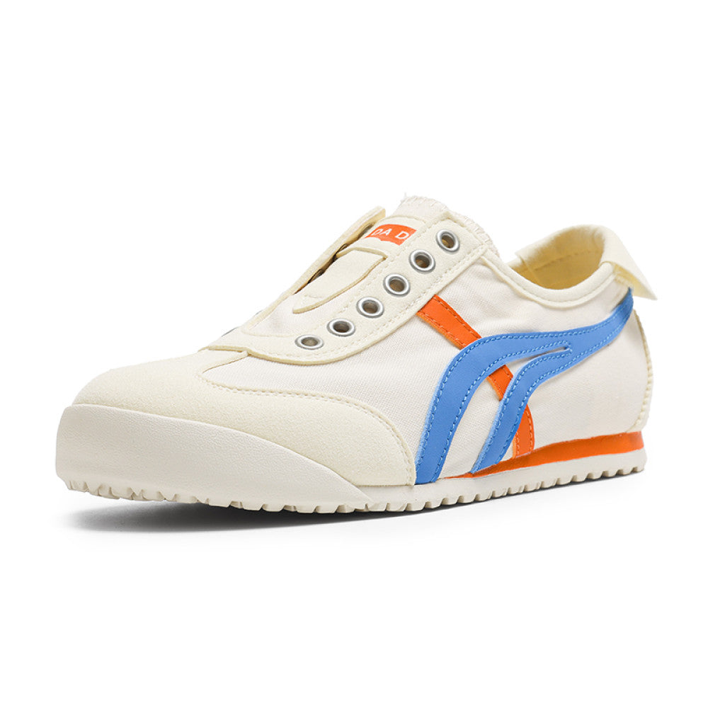 Thin breathable canvas shoes for women in the summer of 2025 versatile and casual Forrest Gump women s shoes for lazy people to step on white shoes image 17