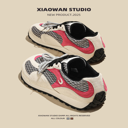Ugly and cute German training shoes for women 2025 autumn new thick soled breathable mesh casual Forrest Gump shoes lightweight versatile sports shoes image 4