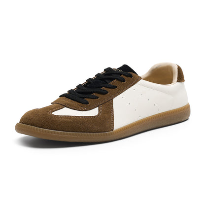 Genuine leather super soft cowhide sole Dexun shoes for women 2025 autumn new style flat soled versatile white shoes casual sports shoes image 5