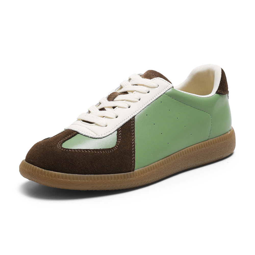 Genuine leather super soft cowhide sole Dexun shoes for women 2025 autumn new style flat soled versatile white shoes casual sports shoes image 46