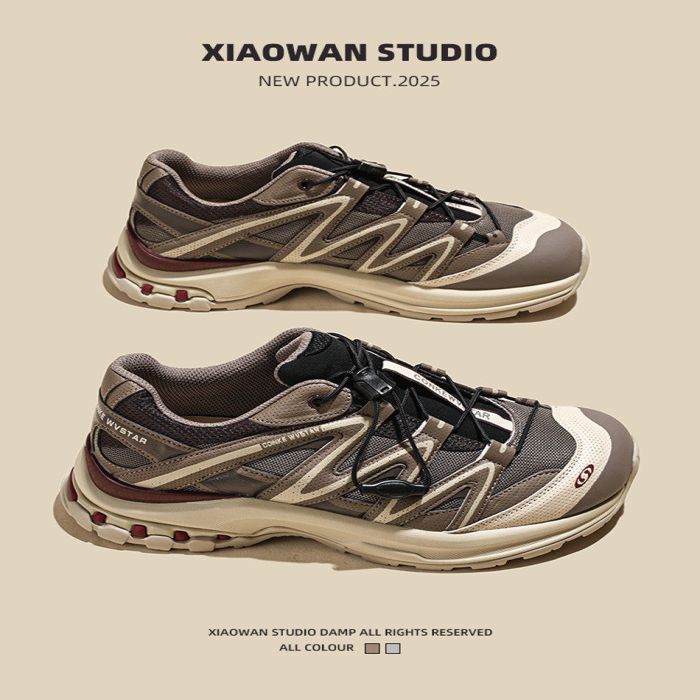 Outdoor hiking dad shoes women s 2025 autumn new retro tilted toe hiking thick soled casual sports running shoes image 4