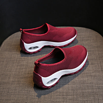 Soft sole elderly shoes women s sports wide foot mother shoes one step spring and summer middle aged grandmother shoes non slip walking shoes image 6