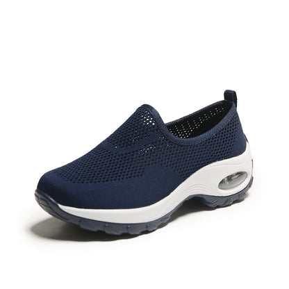 Soft sole elderly shoes women s sports wide foot mother shoes one step spring and summer middle aged grandmother shoes non slip walking shoes image 46