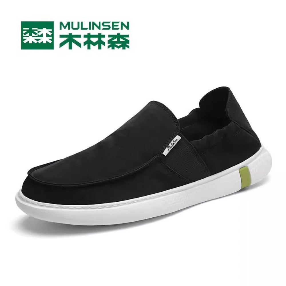 Wooden Forest Old Beijing Cloth Shoes for Men in Summer Breathable Soft soled Lightweight Men s Driving One Step Stepping Dad s Casual Men s Shoes image 33