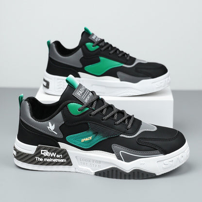 Men s shoes summer new style 2025 trend versatile workwear shoes student anti slip men s sports shoes waterproof board shoes image 22