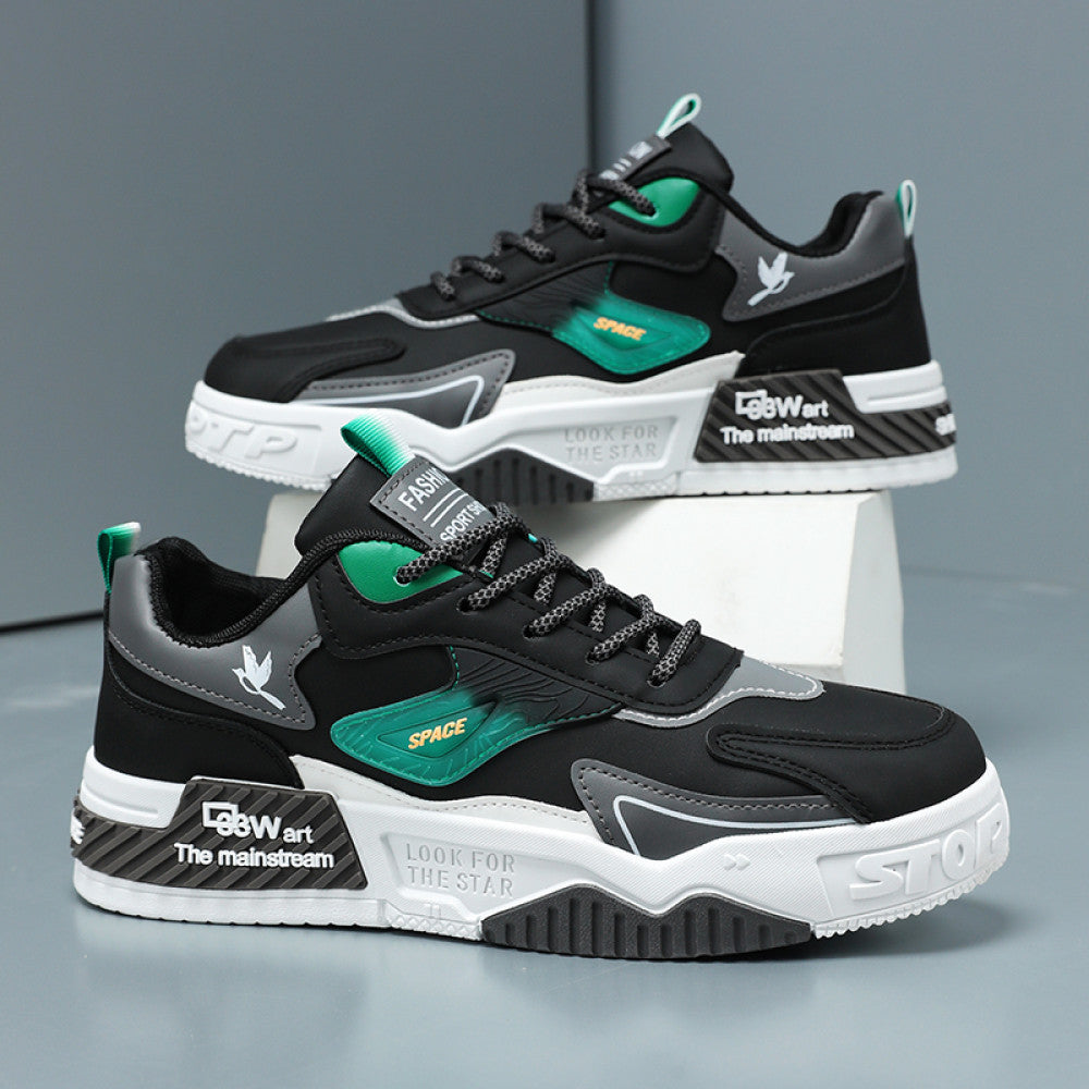 Men s shoes summer new style 2025 trend versatile workwear shoes student anti slip men s sports shoes waterproof board shoes image 25