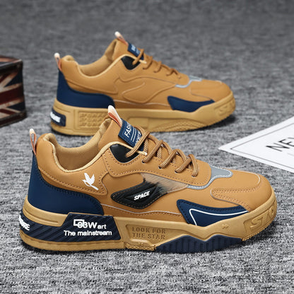Men s shoes summer new style 2025 trend versatile workwear shoes student anti slip men s sports shoes waterproof board shoes image 45