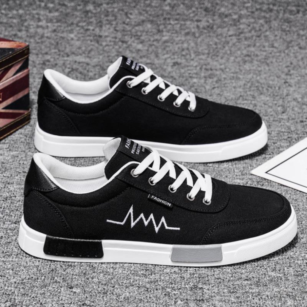 Men s shoes summer new style 2025 trend versatile workwear shoes student anti slip men s sports shoes waterproof board shoes image 112