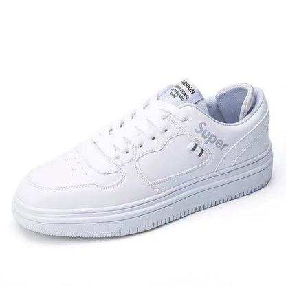 White shoes men s shoes 2025 summer breathable new casual shoes Korean style all match sports shoes student shoes men image 2