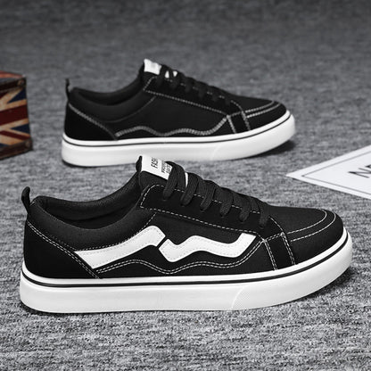 Men s shoes 2025 new summer breathable lightweight non slip and wear resistant casual shoes all match low top sports shoes trendy shoes