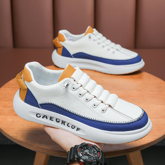 Men s shoes 2025 new sports and leisure shoes summer breathable youth internet famous trendy shoes lightweight and versatile shoes