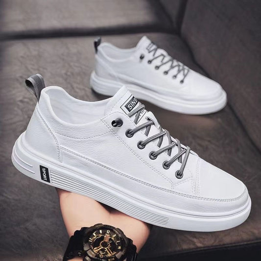 Shoes men 2025 new summer breathable sports casual shoes men s versatile trendy white shoes student sneakers