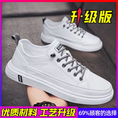 Shoes men 2025 new summer breathable sports casual shoes men s versatile trendy white shoes student sneakers image 85