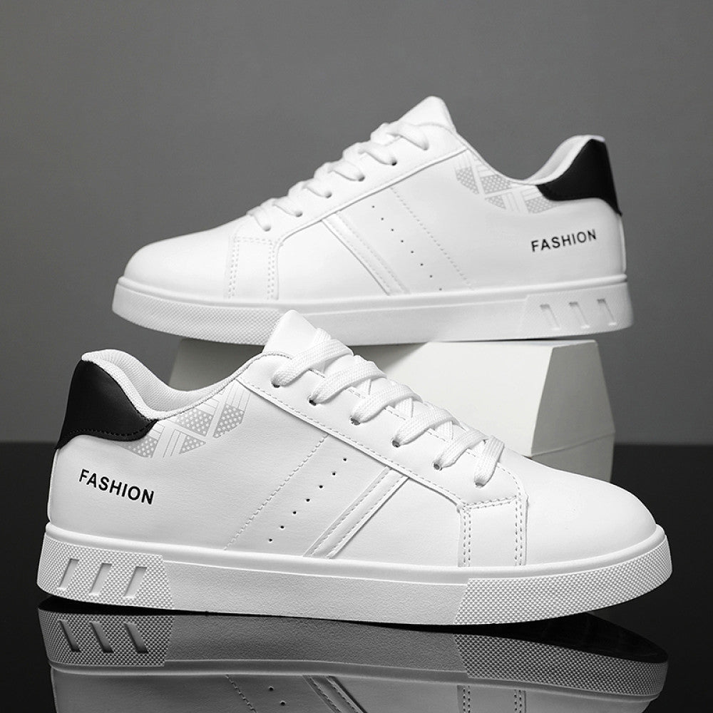 Shoes for men in summer 2025 breathable white shoes for students anti slip sports shoes for men trendy casual shoes for men image 3