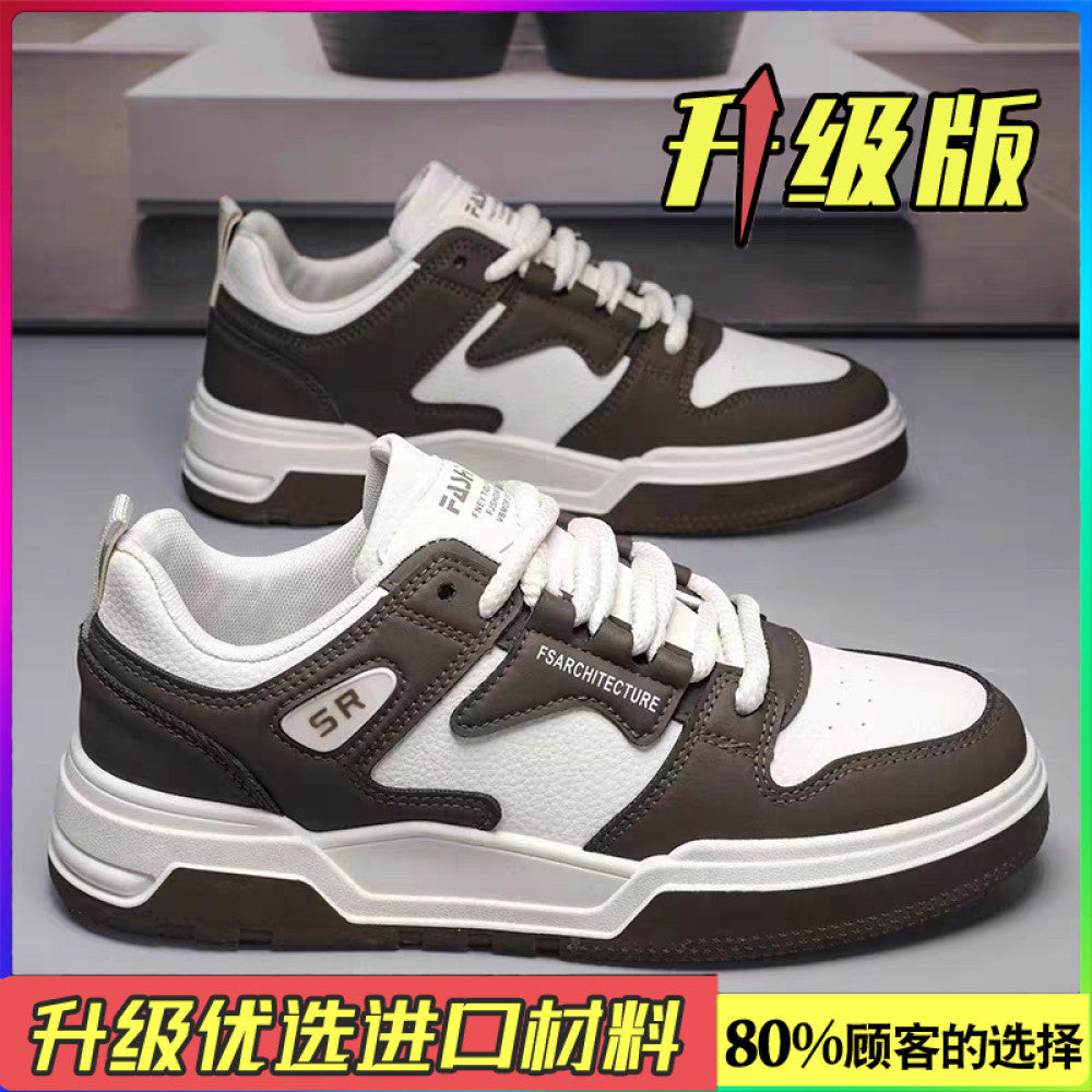 Men s shoes 2025 new summer breathable lightweight anti skateboard shoes wear resistant casual trendy shoes versatile low top sports shoes image 105
