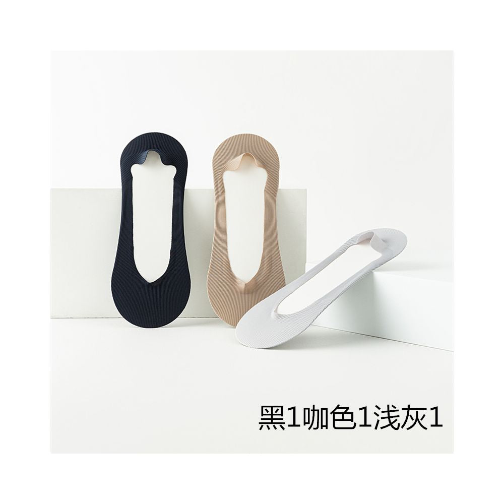 Boat socks for men in summer thin design anti slip and non falling heel socks men s short socks with shallow mouth invisible and seamless low cut pure cotton sole ice silk