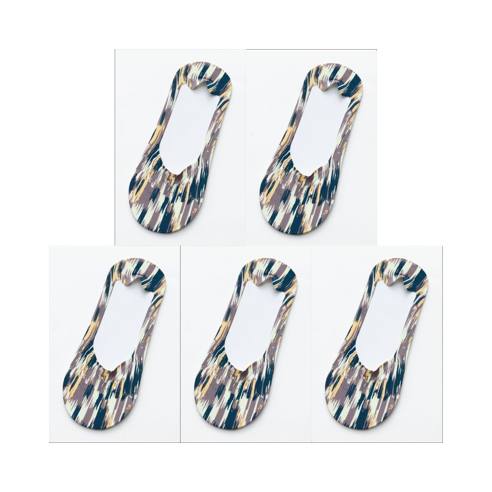Ship socks men s trendy ins invisible summer thin silicone anti slip pure cotton socks anti odor sweat absorbing ice silk personalized socks