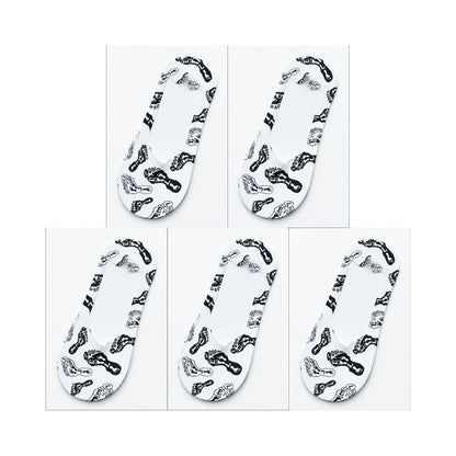 Ship socks men s trendy ins invisible summer thin silicone anti slip pure cotton socks anti odor sweat absorbing ice silk personalized socks image 29