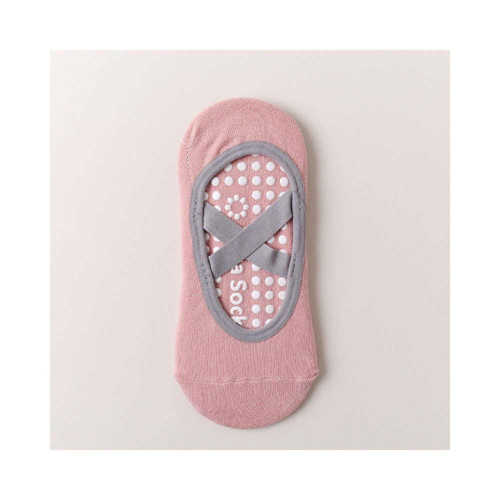 Cross border new yoga socks for women s spring and autumn sports fitness Pilates socks professional anti slip silicone boat socks dance socks image 13
