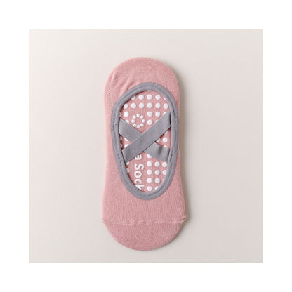 Cross border new yoga socks for women s spring and autumn sports fitness Pilates socks professional anti slip silicone boat socks dance socks image 13