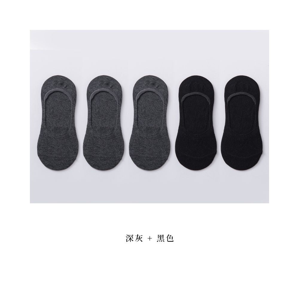 Socks for children short socks shallow mouth boat socks women s solid color cotton socks women s silicone anti slip and non falling heel invisible socks summer thin version image 69