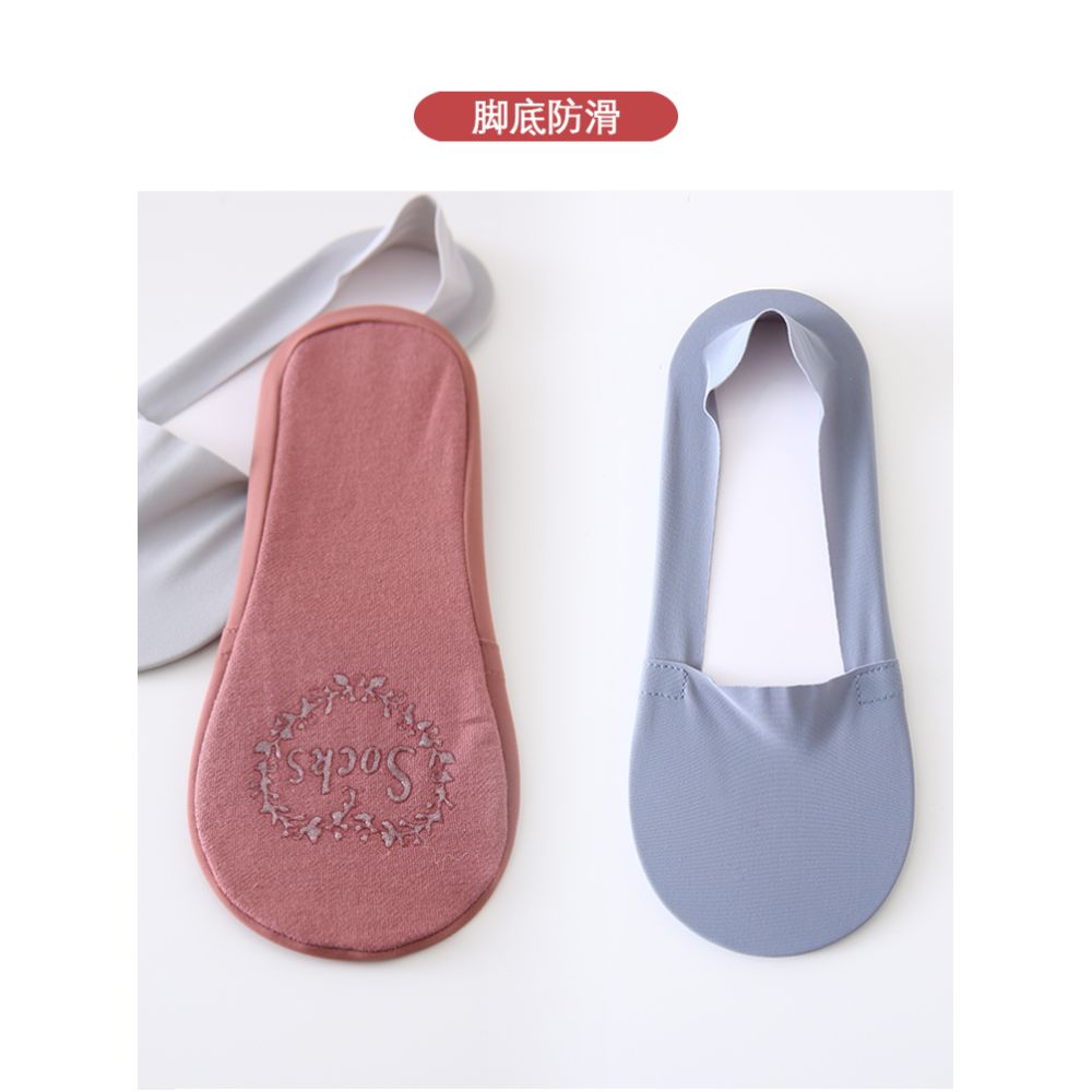 Summer internet celebrity ice silk boat socks for women shallow mouth invisible non shedding anti slip pure cotton bottom breathable odor proof antibacterial women s summer image 3