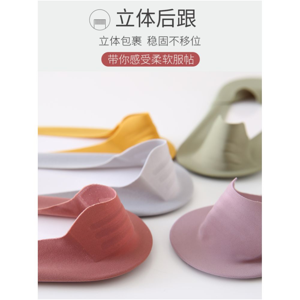 Summer internet celebrity ice silk boat socks for women shallow mouth invisible non shedding anti slip pure cotton bottom breathable odor proof antibacterial women s summer image 4