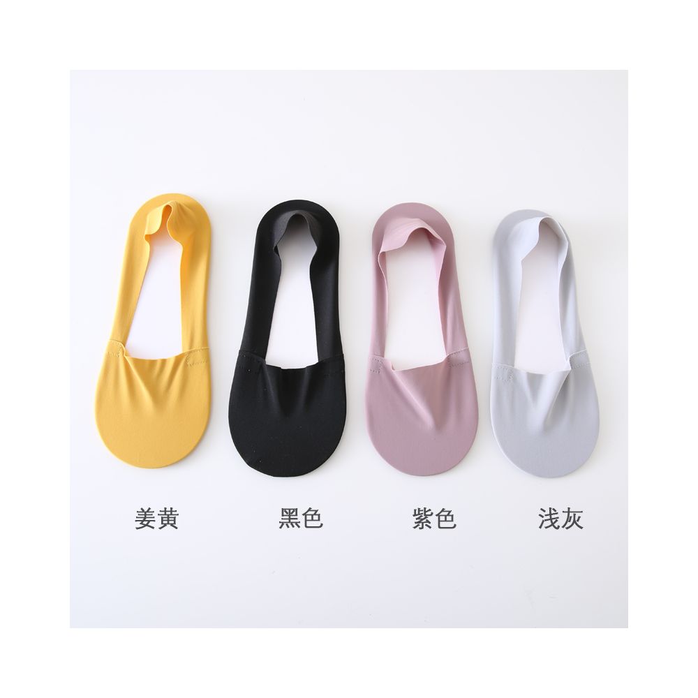 Summer internet celebrity ice silk boat socks for women shallow mouth invisible non shedding anti slip pure cotton bottom breathable odor proof antibacterial women s summer image 28