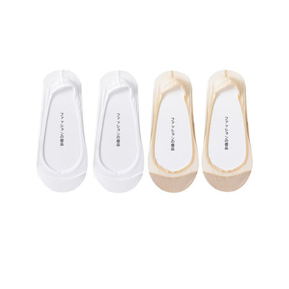 Large size boat socks for women in summer ultra thin ice stockings with cotton sole silicone anti slip non falling heel ultra shallow mouth no trace invisible sock covers image 45